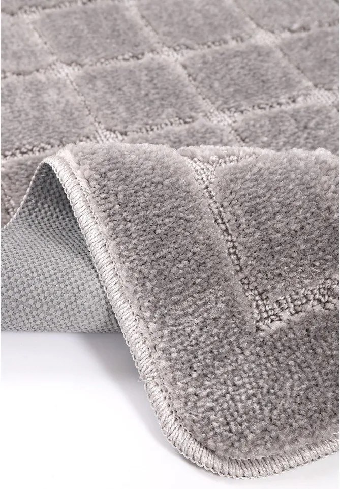 Sivé kúpeľňové predložky v súprave 2 ks 50x80 cm Kareli – Foutastic
