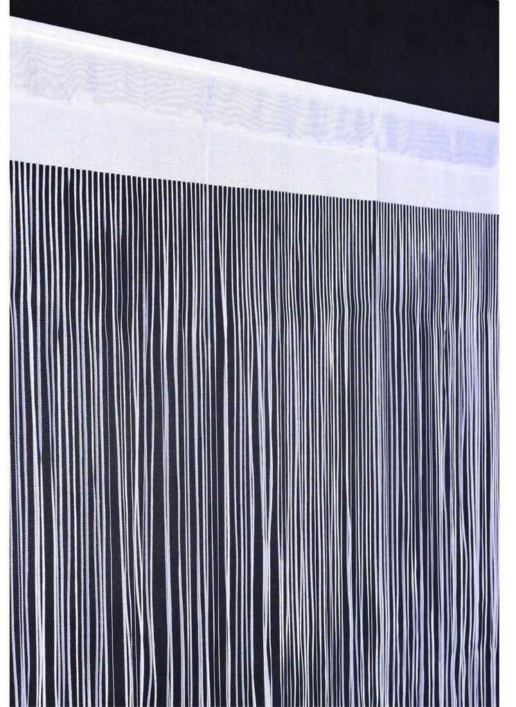 Záclona Aga biela, 90 x 180 cm, 90 x 180 cm