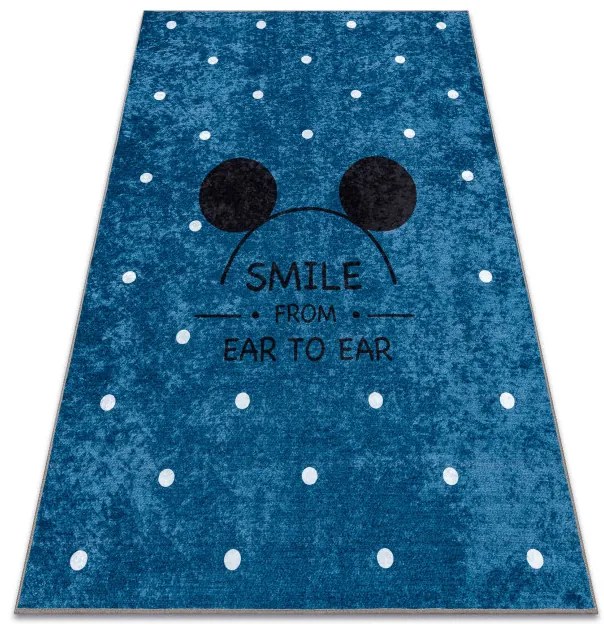 Koberec JUNIOR 52244.801 Mickey Mouse, modrý