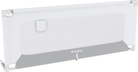 Bezpečnostná zábrana na posteľ Cover 48 biela / sivá 180 cm