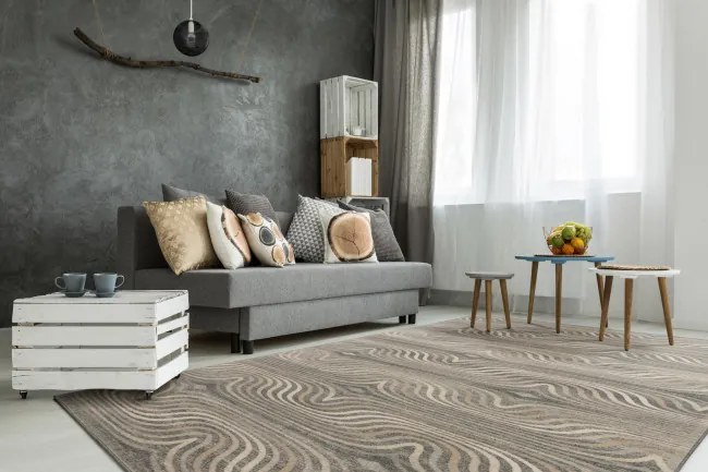 Koberec Agnella Isfahan Sewilla Grafit