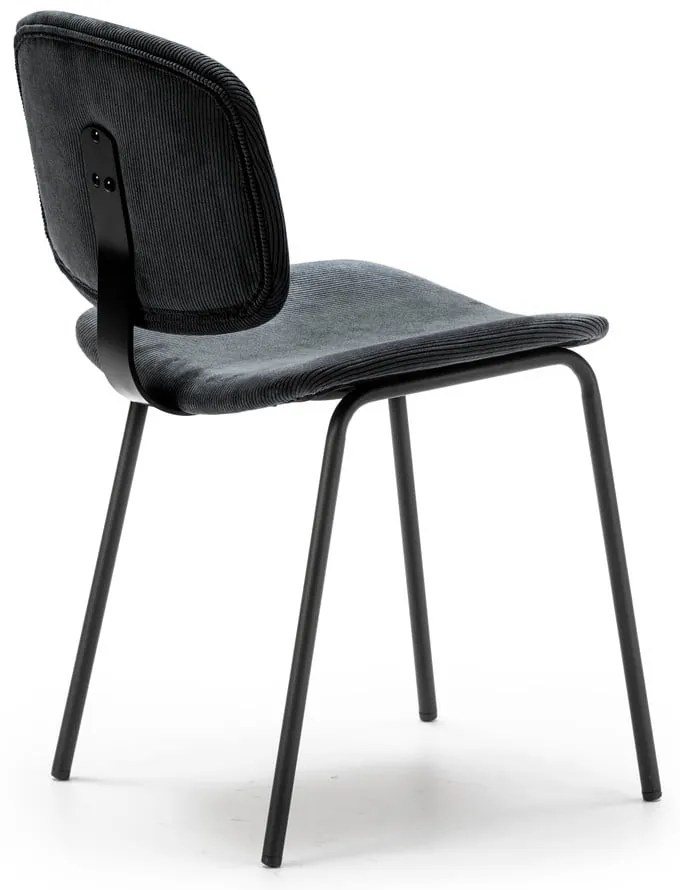 Čierne jedálenské stoličky v súprave 2 ks Arus – Marckeric