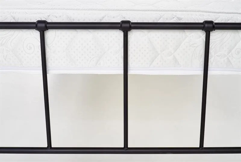 Jednolôžková posteľ 90 cm Lashell 90 (bez matraca) (čierna). Vlastná spoľahlivá doprava až k Vám domov. 1039454