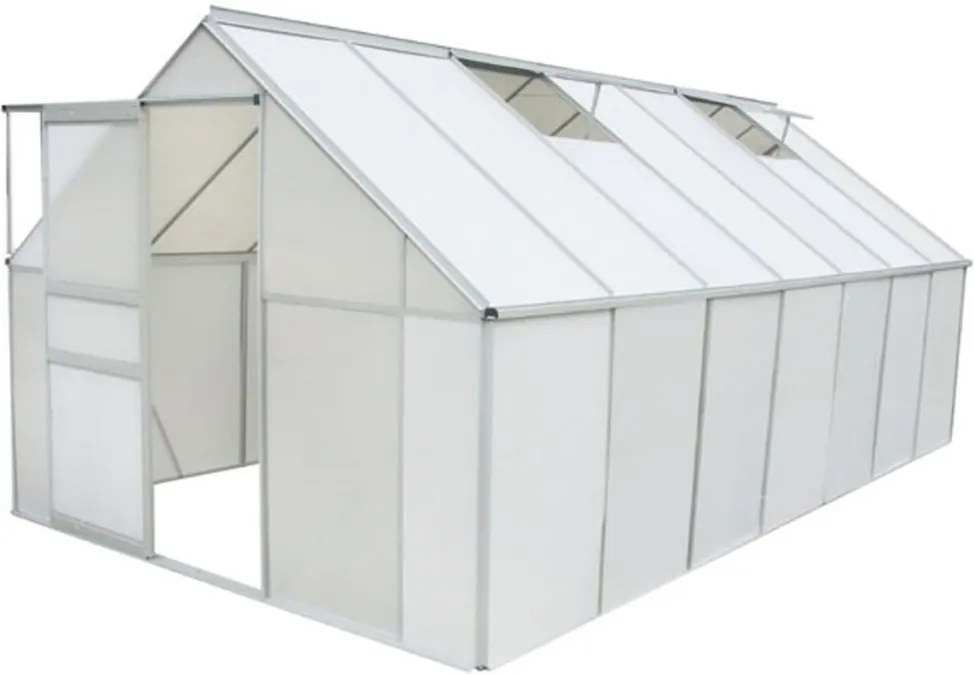 Záhradný skleník - 430 × 250 × 195 - plocha 10,75 m²