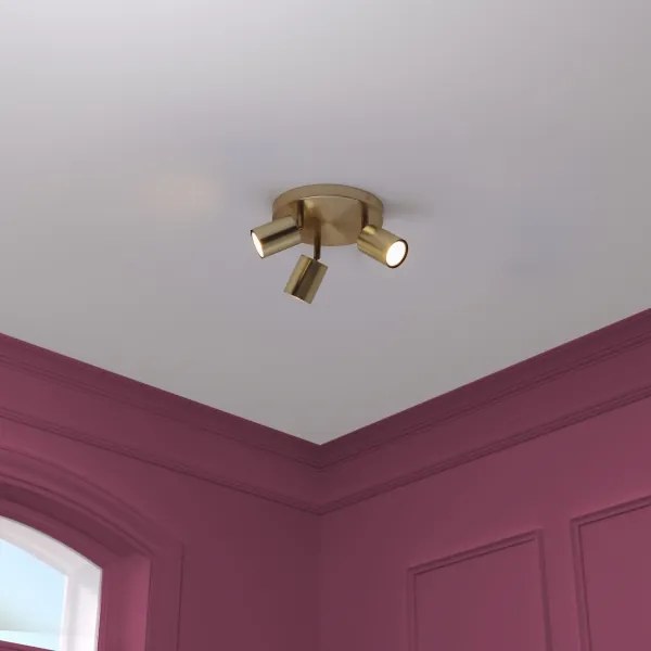 Atmosphera - Bodové svietidlo VICO 3xGU10/25W/230V zlaté