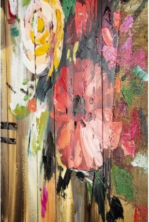 Obraz maľovaný Olej na dreve 80x80 ZH56579W