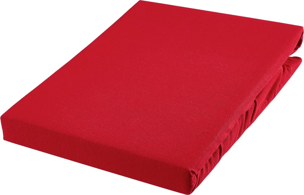 XXXLutz NAPÍNACIA PLACHTA, džersej, červená, 180-200/200-220 cm Novel - Obliečky & plachty - 005054003212