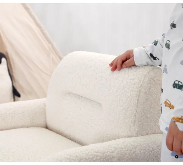 Detské kreslo LORY biele