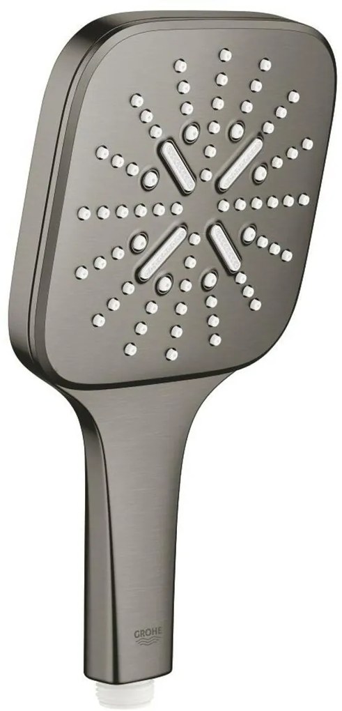 Sprchová hlavica Grohe RAINSHOWER SmartActive Cube kartáčovaný Hard Graphite 26582AL0