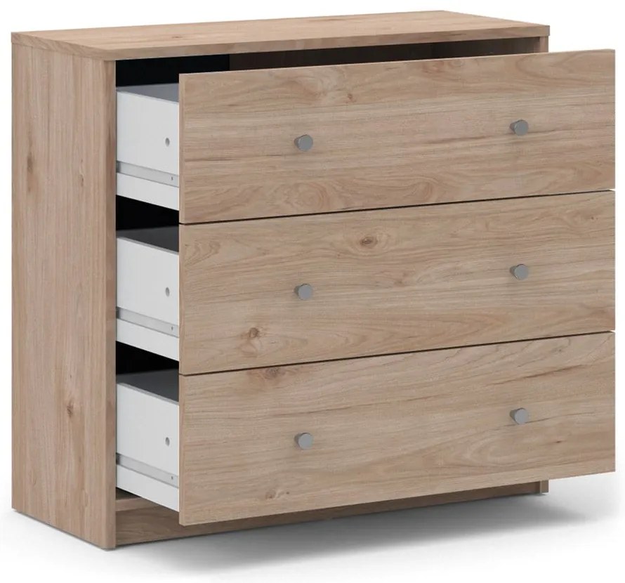 Komoda v dubovom dekore Tvilum May, 72 x 68 cm