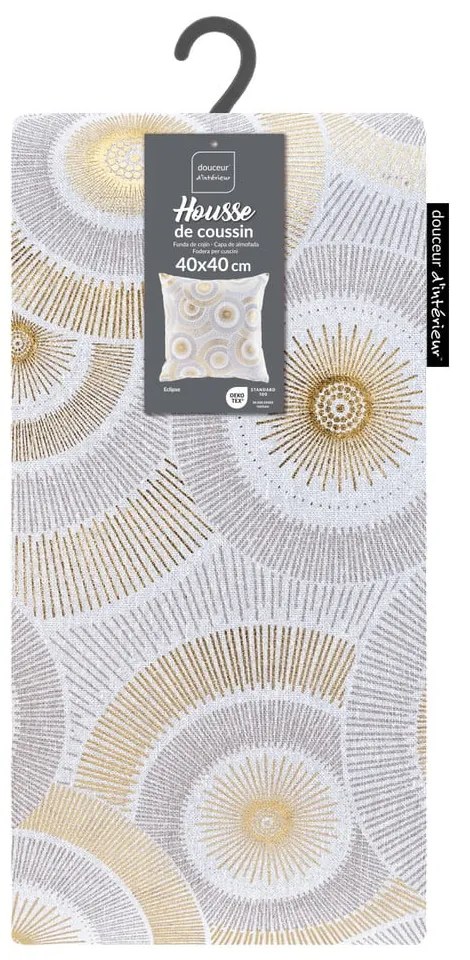 Bavlnená obliečka na vankúš 40x40 cm Eclipse – douceur d'intérieur