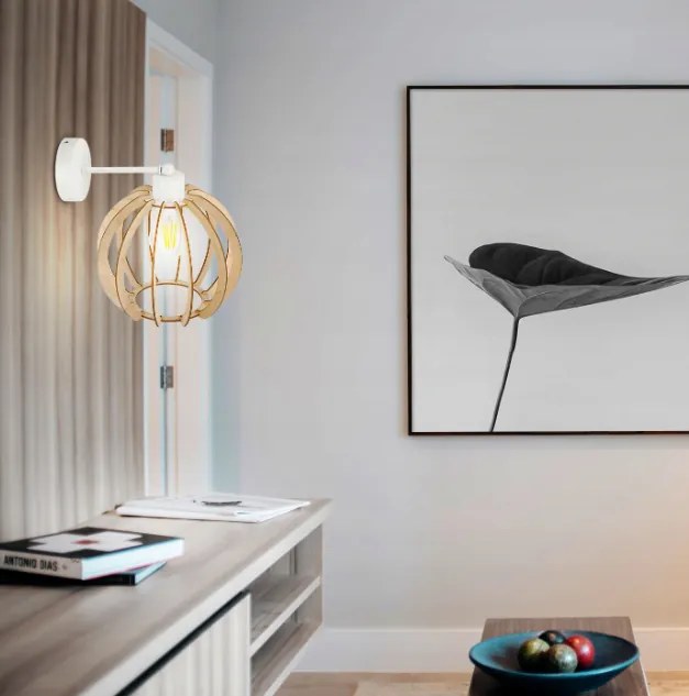 BERGE LED nástenné svietidlo 1xE27 TREE DREAM BALL