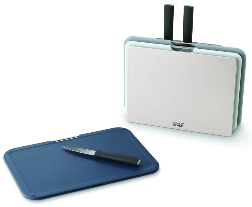 Súprava 3 dosiek a nožov so stojanom Joseph Joseph Nest Plus