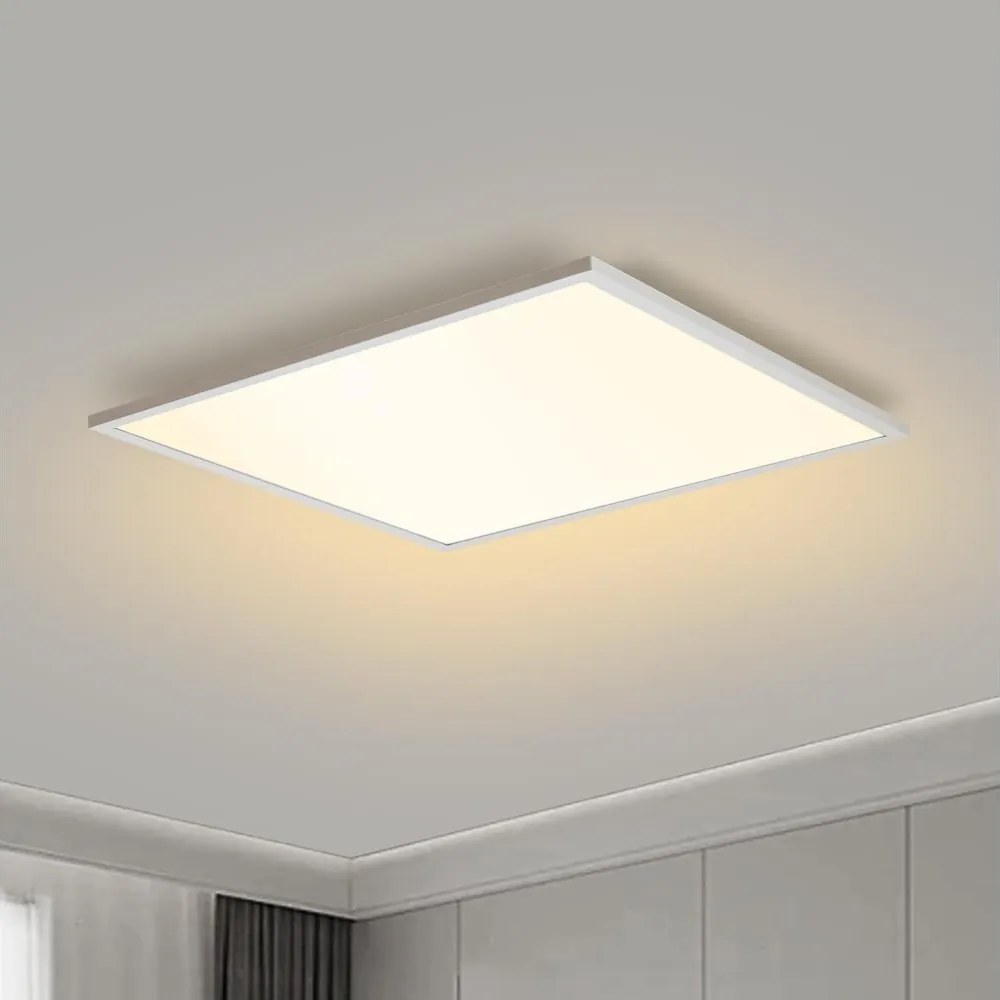 Brilagi - stmievateľné LED svietidlo SLIMFRAME LED/36W/230V 45x45 cm biele s diaľkovým ovládačom
