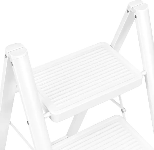 Skladacie schodíky EASYSTEP biele