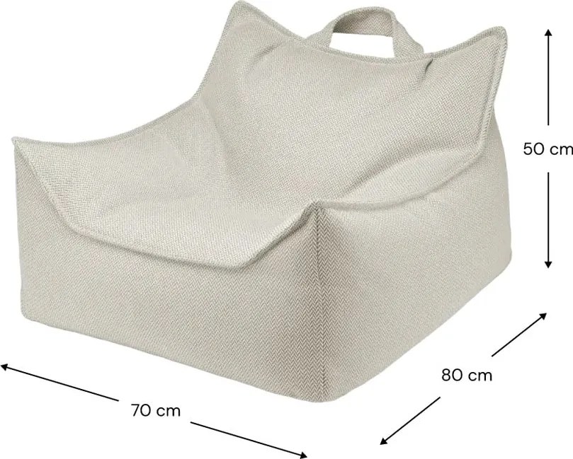 Detský záhradný sedací vak Outdoor – Wigiwama