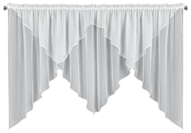 EUROFIRANY Záves 400 cm x 145 cm krémová 100 % polyester Rozmer varianty: 150 cm x 30 cm, Farba varianty: 1