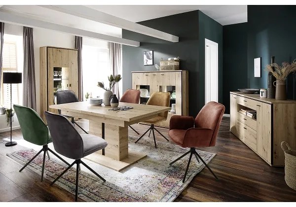 Jedálna stolička NEXORO 1 ks červená