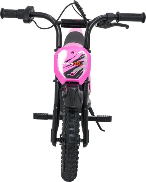 Elektrická motorka SHARK ružová