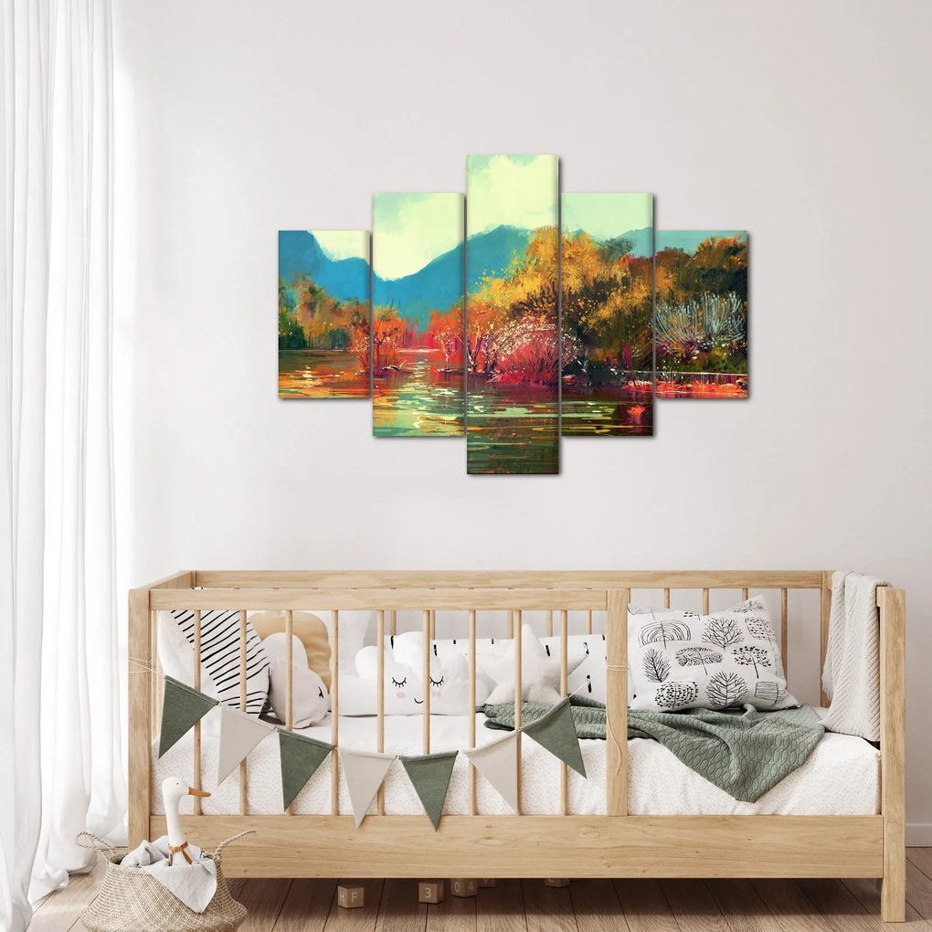 Obraz - Farby jesene (150x105 cm)