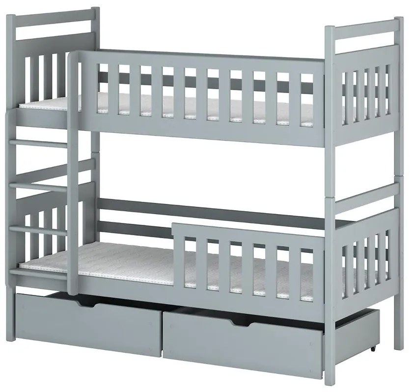 Posteľ Monika 80x180 grey