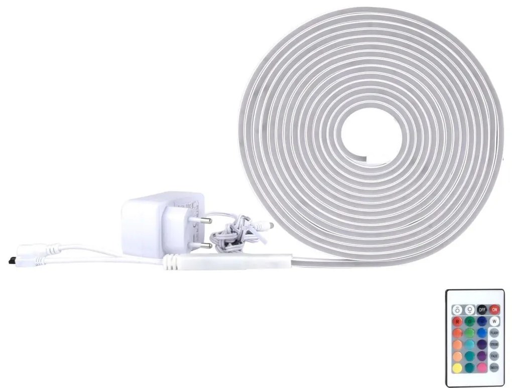 Rabalux 79021 - LED RGBW Stmievateľný pásik STRIP LED/21W/230V 5 m IP67 + DO