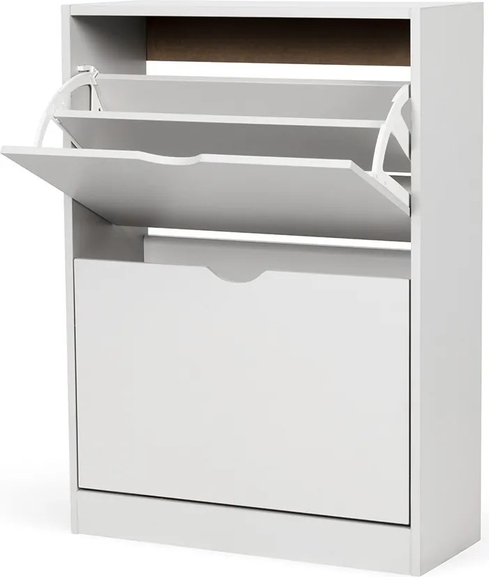 Noela Botník s 2 priehradkami biely LUNARO