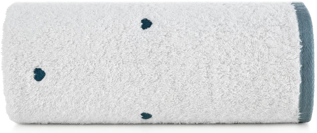 DETSKÝ BAVLNENÝ UTERÁK BABY58 70X140 CM BIELA