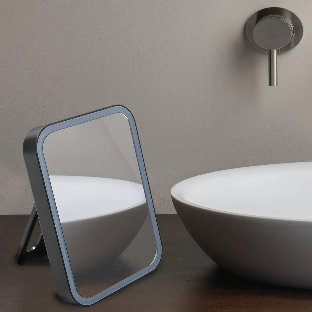 Kozmetické zrkadlo s osvetlením 15x20 cm Ania – MSV