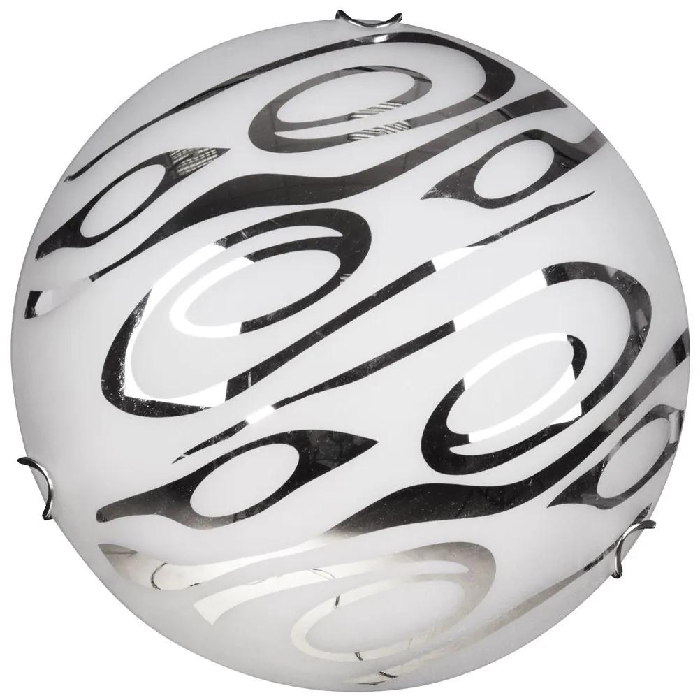 CLX Moderné nástenné / stropné osvetlenie SEVERINO, 1xE27, 60W, 30cm, okrúhle