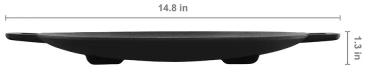 Grilovacia liatinová tácka Norden Chef 30cm