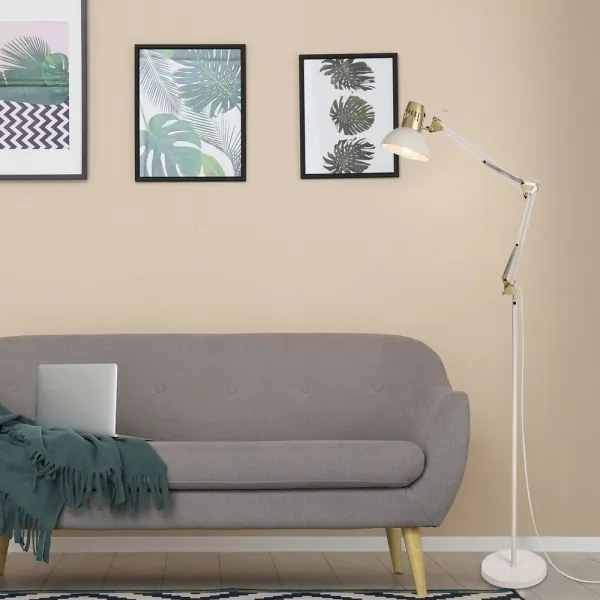 Rabalux 2197 - Stojacia lampa ARISTEO 1xE27/40W/230V krémová/zlatá