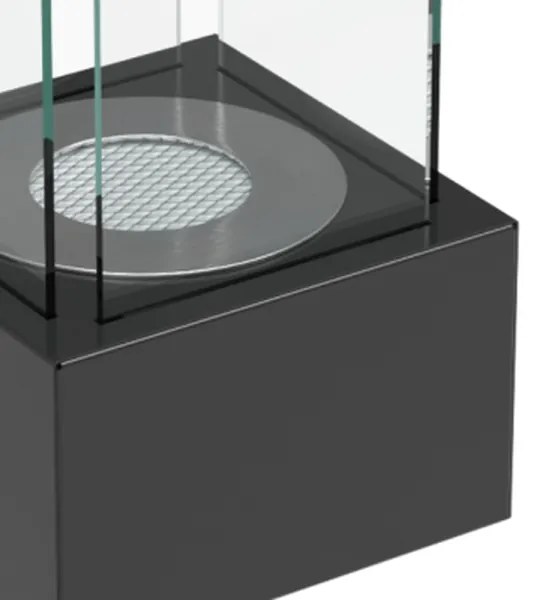 Kratki TANGO2/CZARNY/TUV - BIO krb TANGO2 35,3x25 cm 1kW čierna