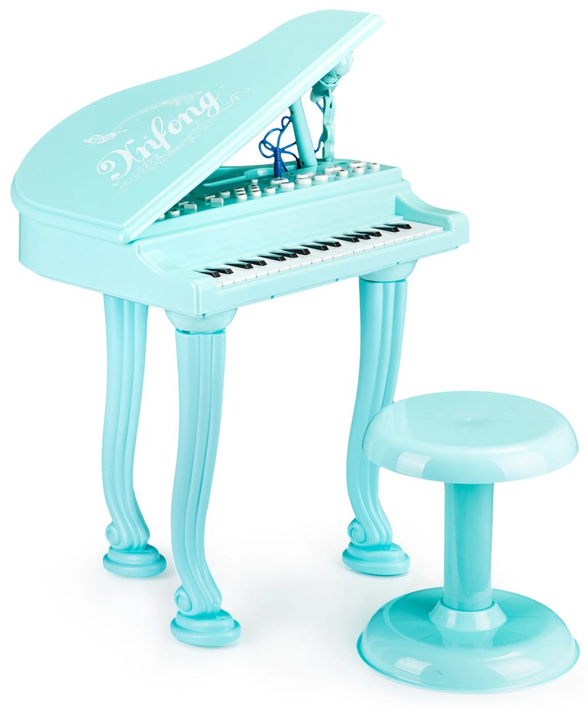 MULTISTORE Klavírny organ klávesový klavír s mikrofónom mp3