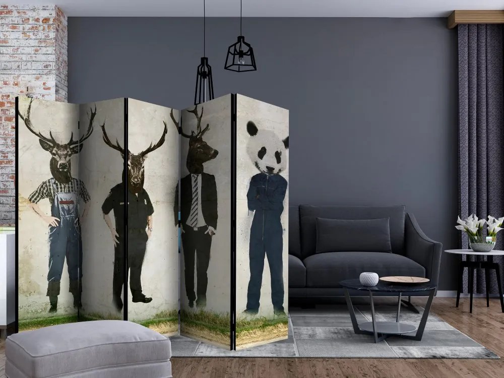 Artgeist Paraván - Man or Animal? II [Room Dividers]