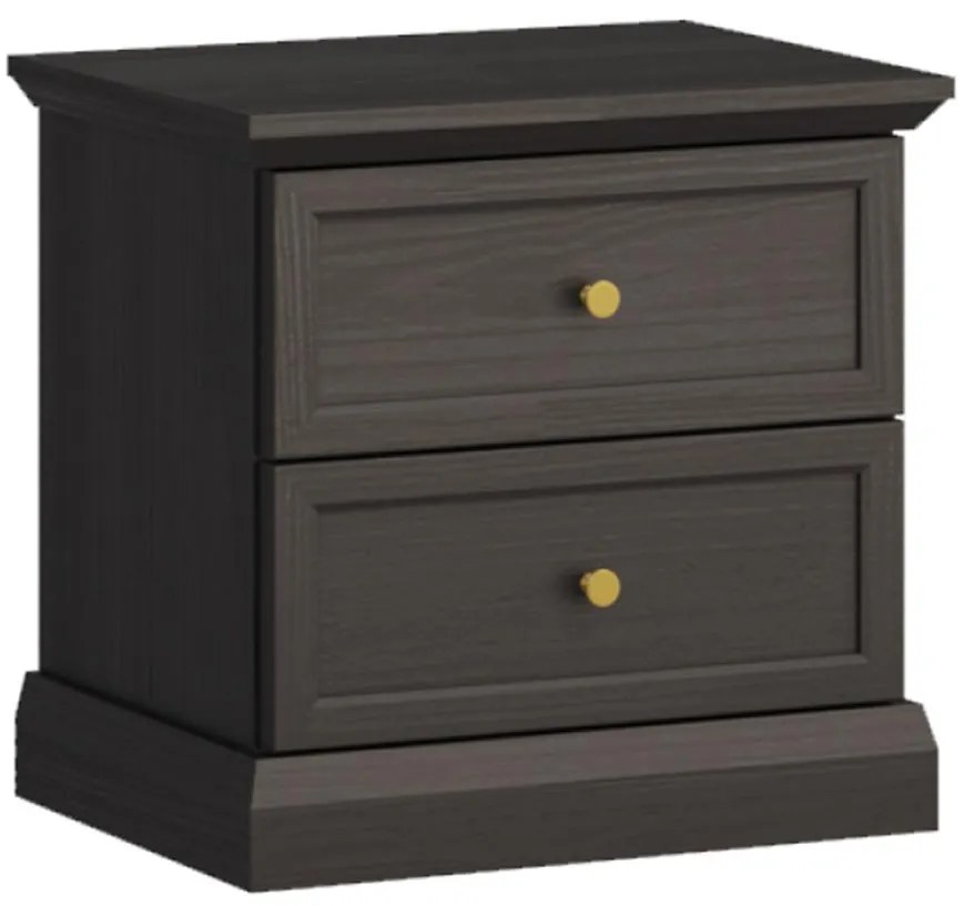 Nočný Stolík Lucca SN čierny grafit