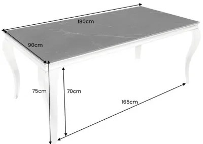 Jedálenský stôl 44366 180x90cm Modern Barock  - Komfort-nábytok