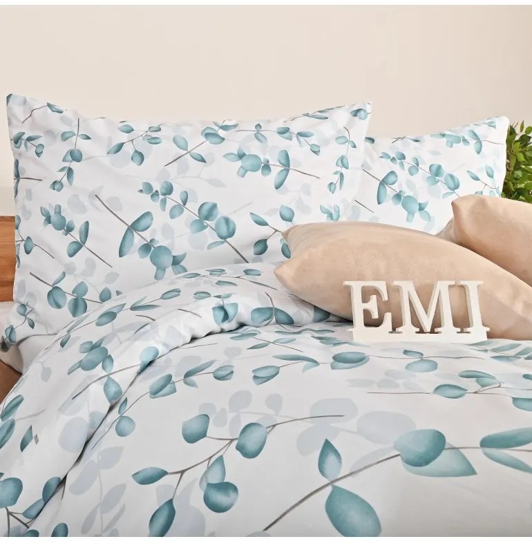 Obliečky Julia satén EMI, Štandardný set jednolôžko obsahuje 1x 140x200 + 1x 70x90