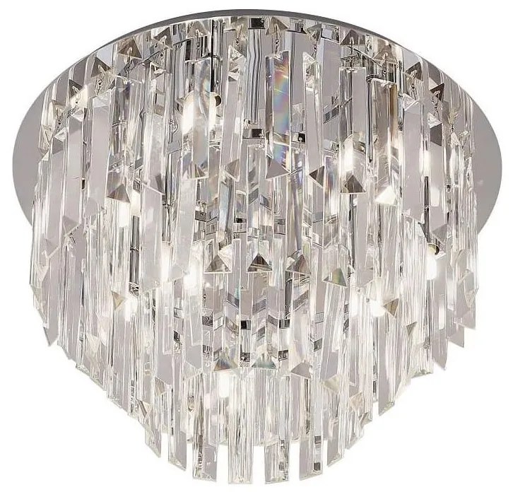 MAXLIGHT C0136 - Stropné svietidlo MONACO 9xG9/40W/230V pr. 42 cm chróm