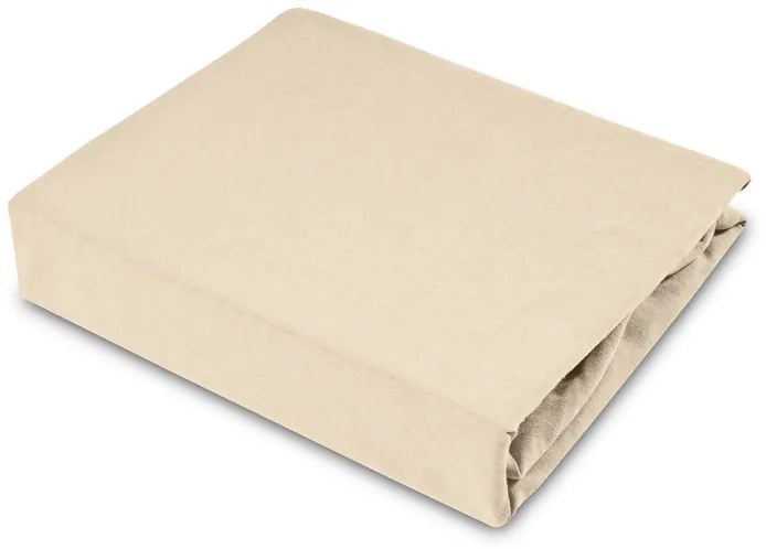 Sensillo Plachta do postieľky JERSEY Jednofarebná Farba: Žltá, Veľkosť: 120 x 60 cm