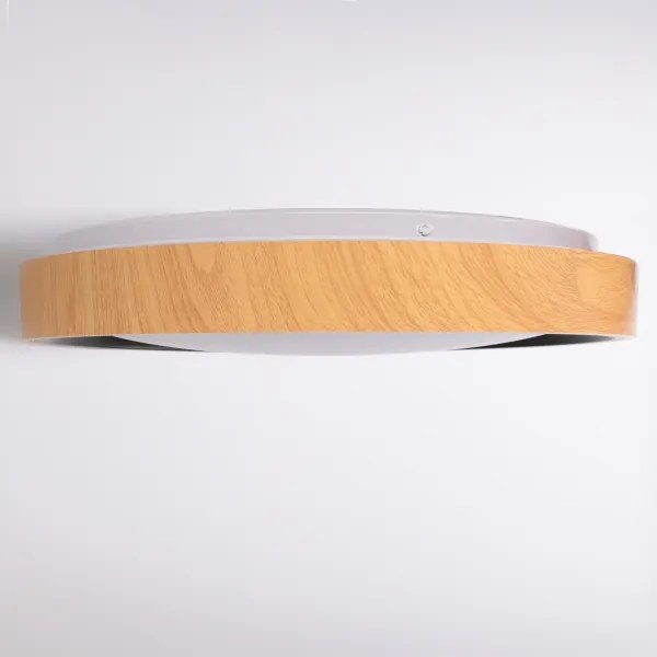 Brilagi - LED stmievateľné stropné svietidlo FLOCO LED/48W/230V pr. 40 cm drevo/čierna+DO