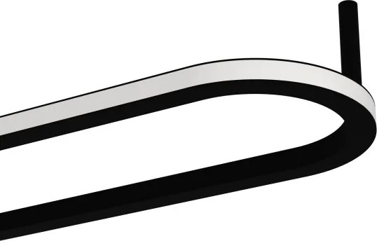 Eglo 902151-LED Stropné svietidlo COLLECORVINO LED/24W/230V 2700/4000/6500K čierna