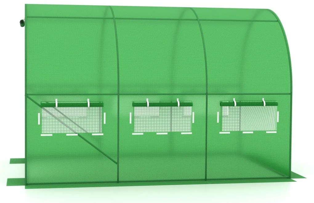 Fóliovník AUREA 2x3m zelený