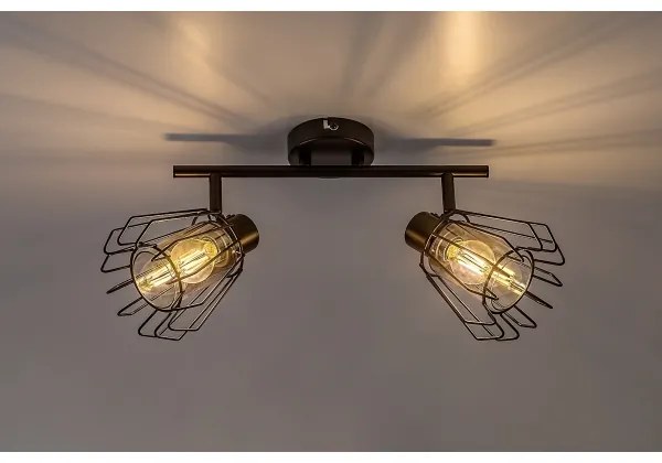 Rabalux 73068 - Bodové svietidlo EMERENCIA 2xE14/40W/230V