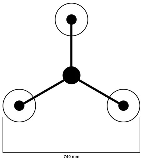 Jupiter 1170 - Závesné svietidlo XSARA 3xE27/60W/230V