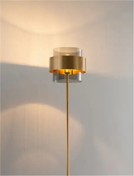 Dizajnová stojaca lampa Sianna