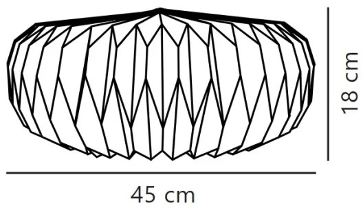 Nordlux - Tienidlo BELLOY E27 pr. 45 cm