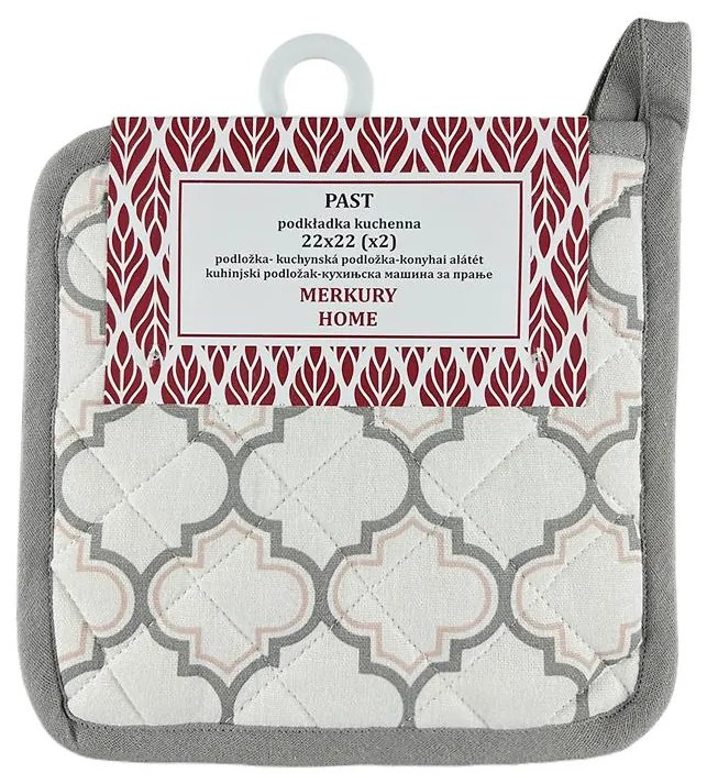 Kuchynská chňapka PAST svetlosivá