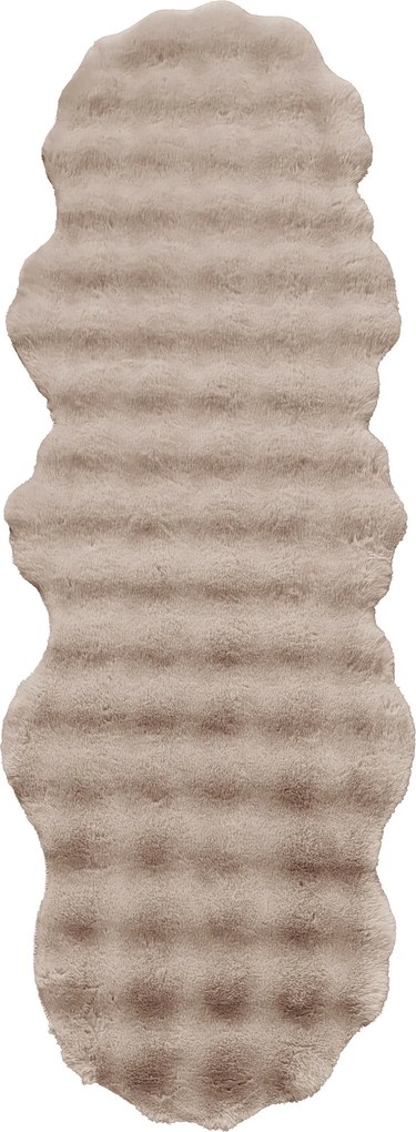 XXXLutz UMELÁ KOŽUŠINA, 55/160 cm, béžová - Koberce - 003580015901