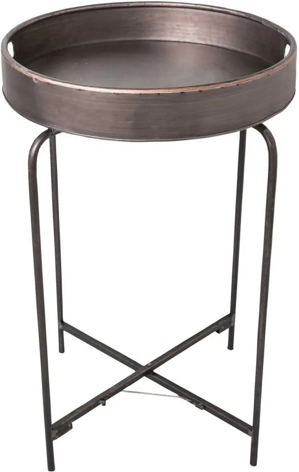 Kovový odkladací stolík Antic Line Fer, 72 cm